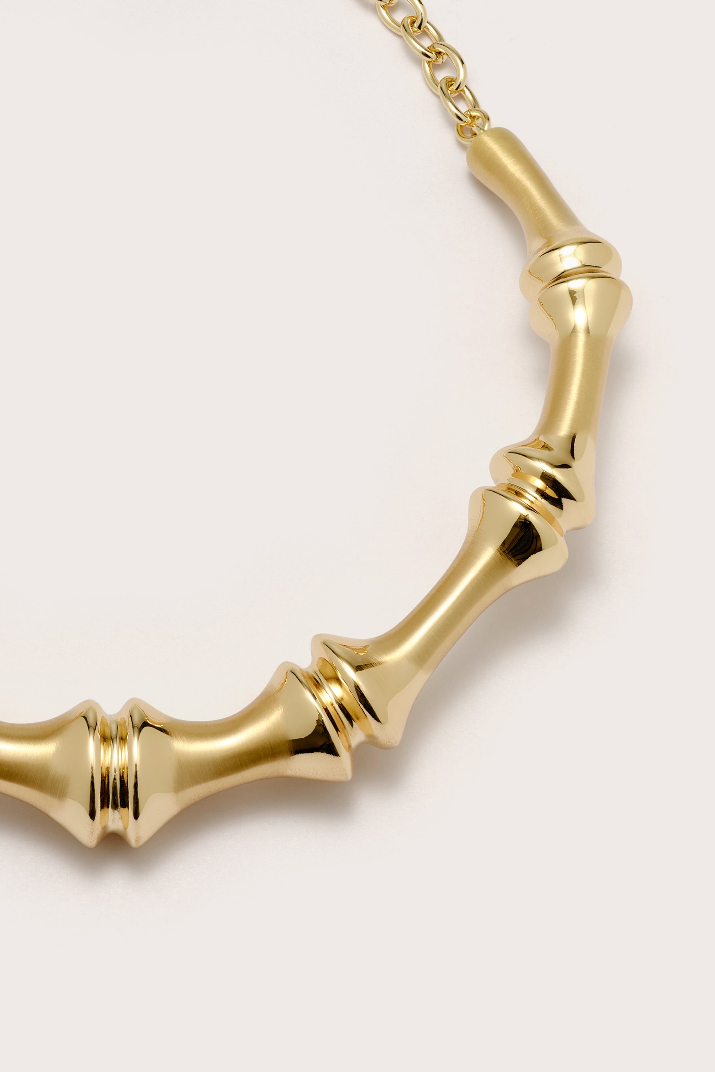 BAMBU CHOKER - BRUSHED BRASS