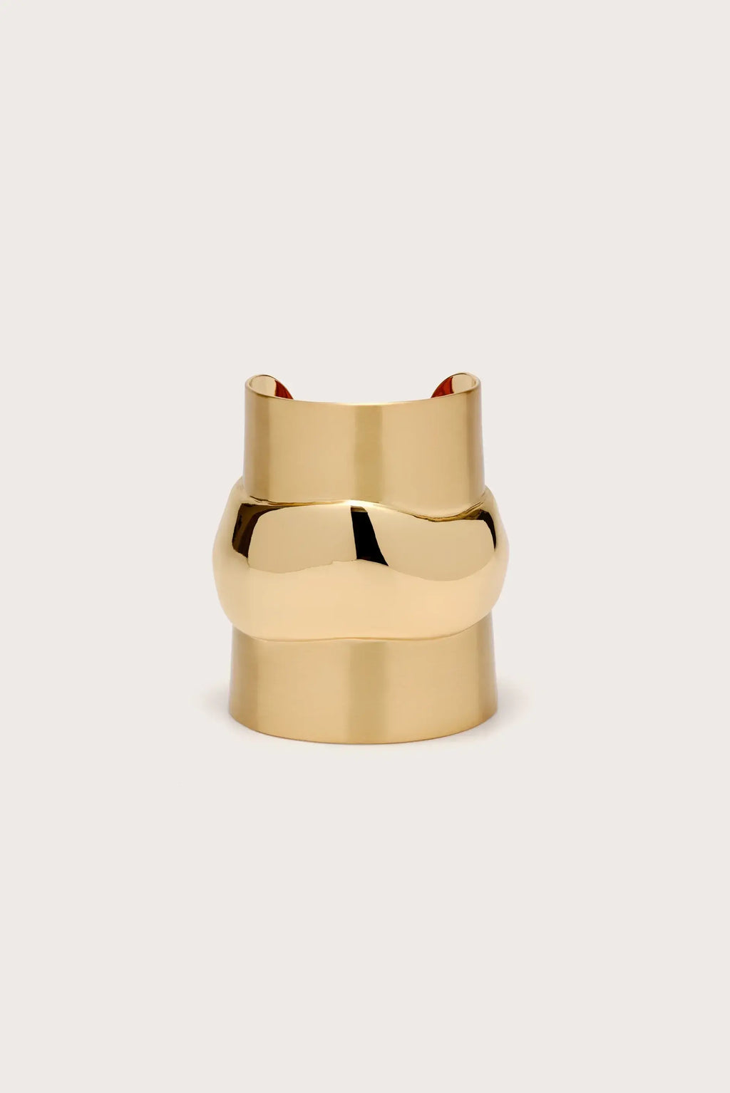 BAMBU HAND CUFF - BRUSHED BRASS