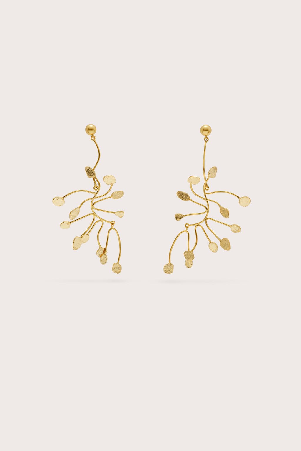 ILARIA EARRING - GOLD FOILED