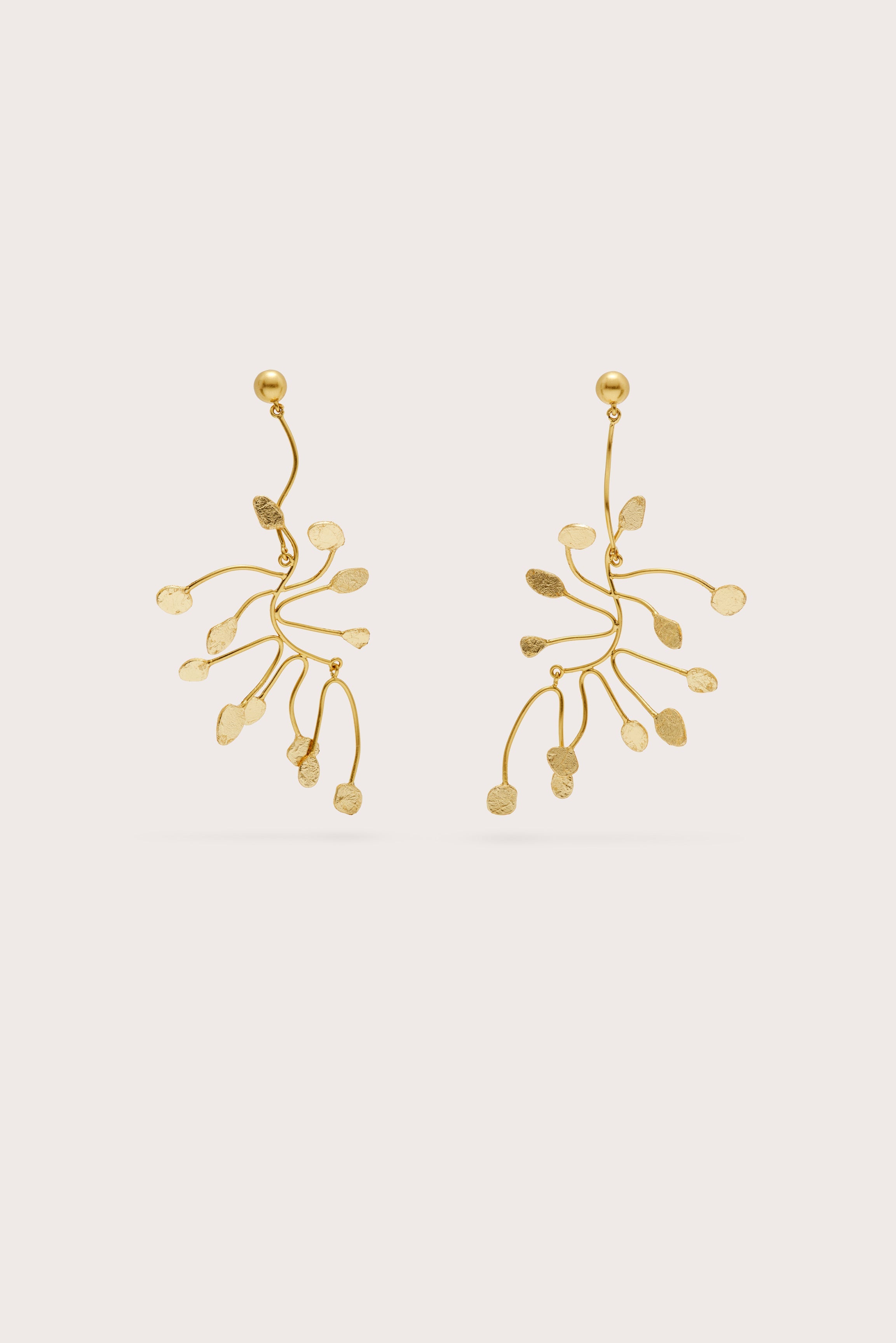 ILARIA EARRING - GOLD FOILED