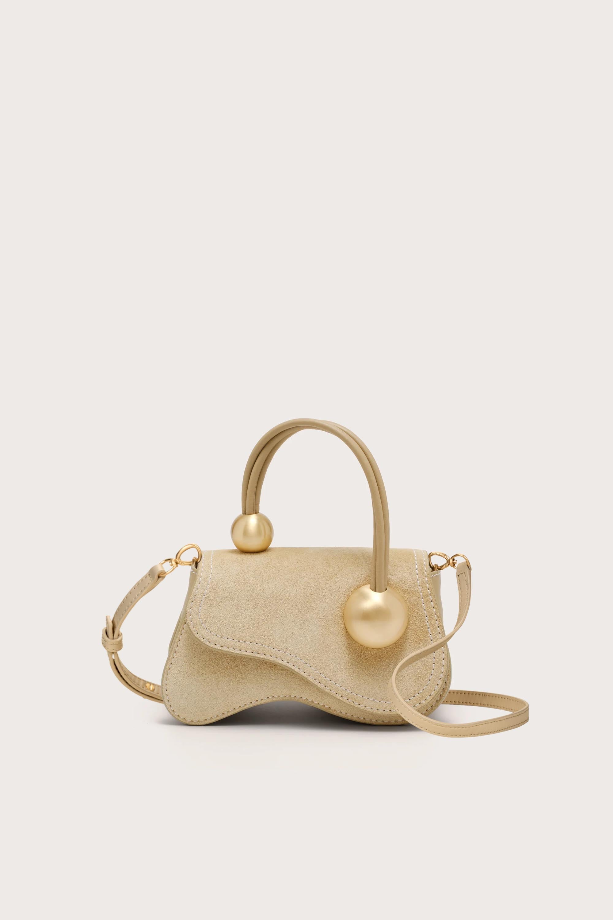 KAZIA NANO CROSSBODY BAG - SAND DOLLAR