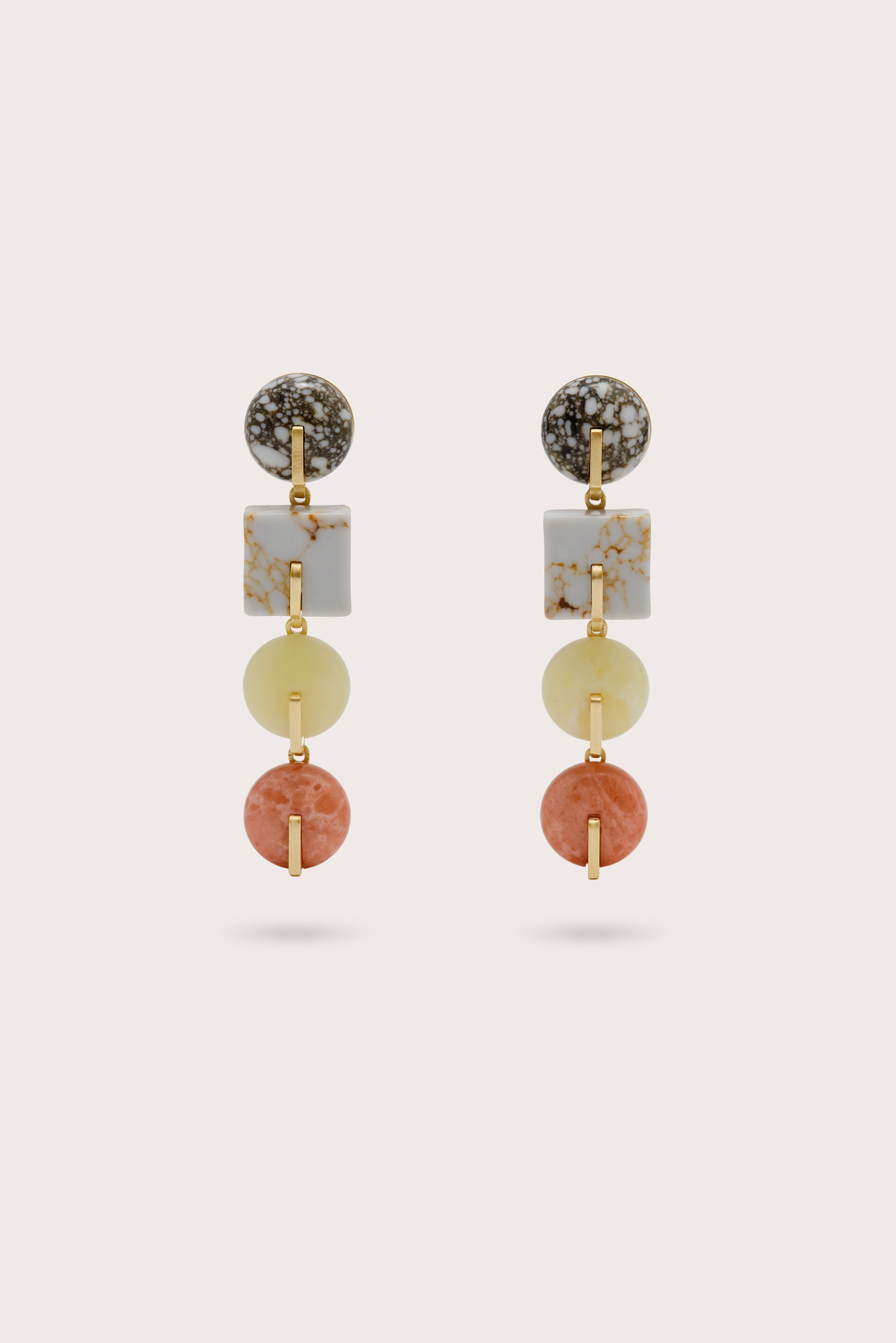 LAGUNA EARRING - EARTHTONE MULTI