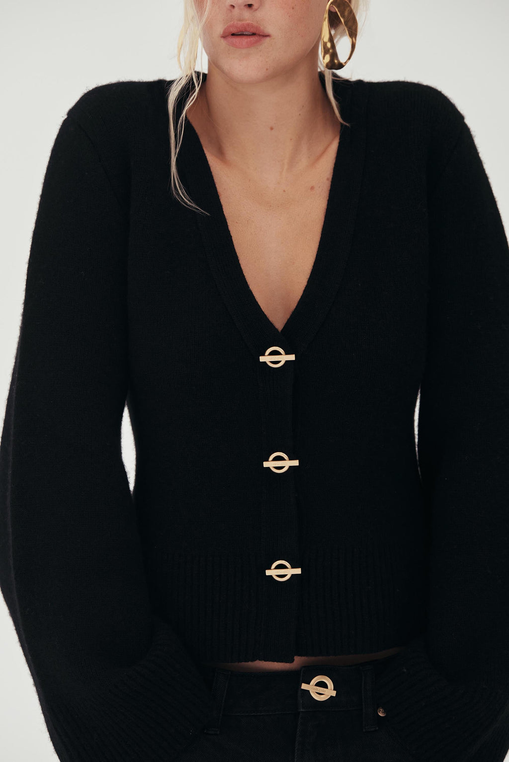 JOS CARDIGAN - BLACK