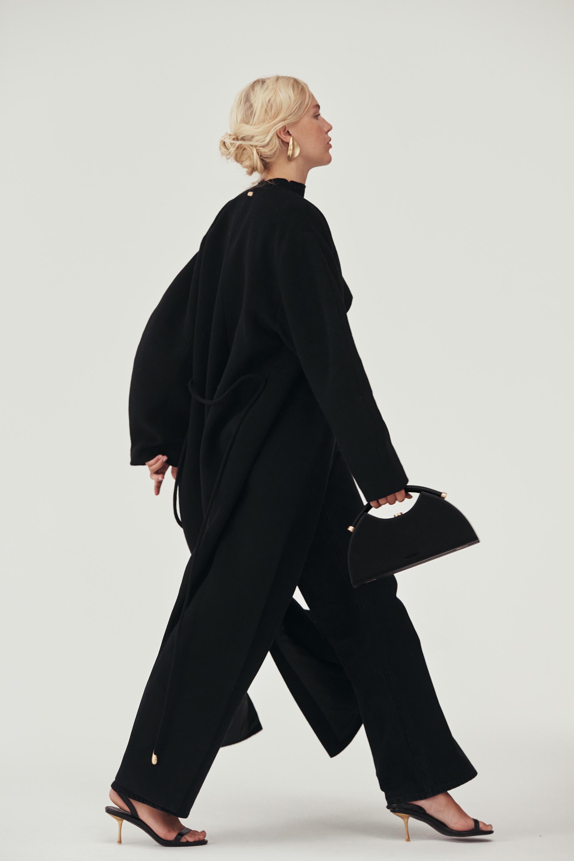 BRUNELLA COAT - BLACK