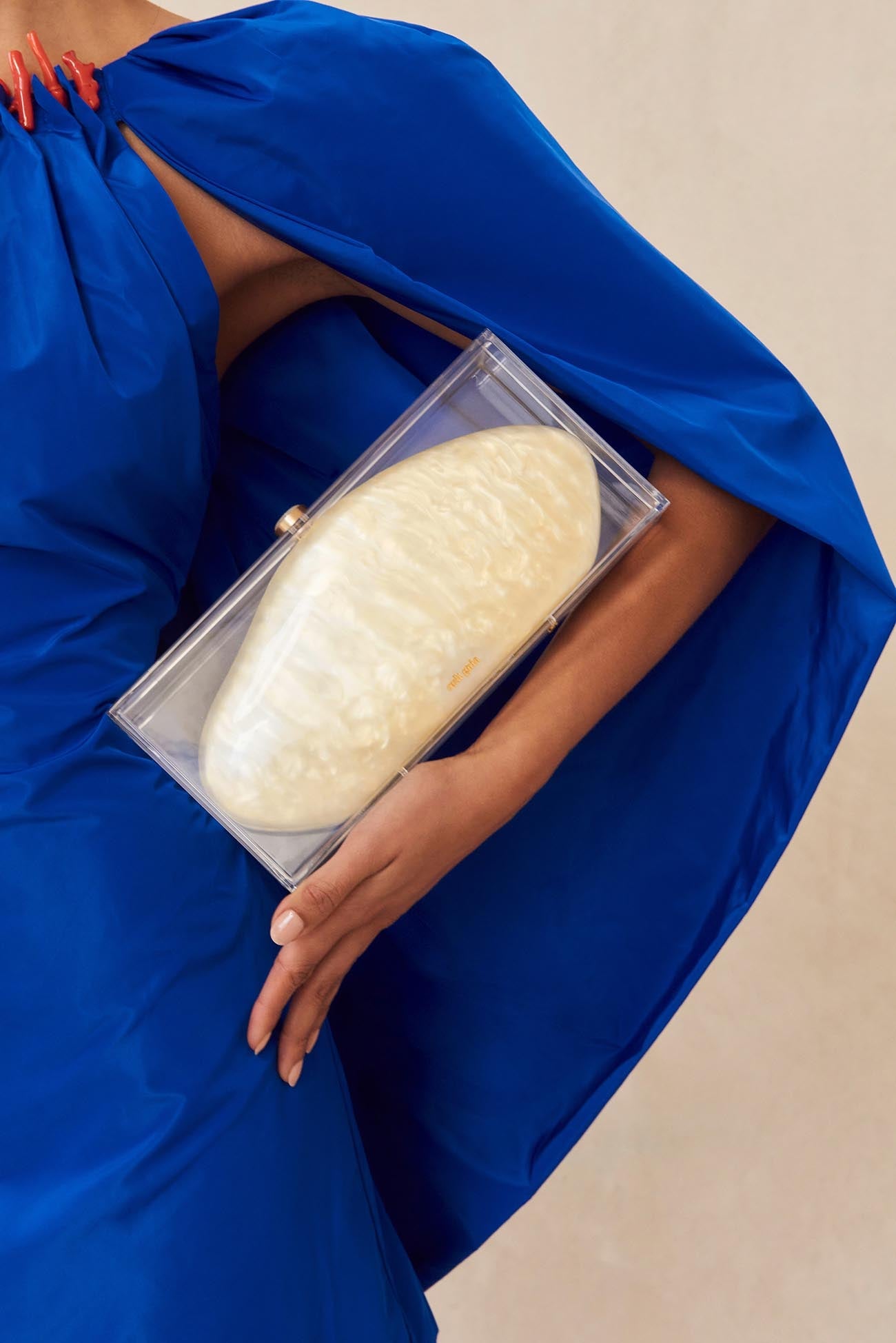 ANNIKA CLUTCH - IVORY