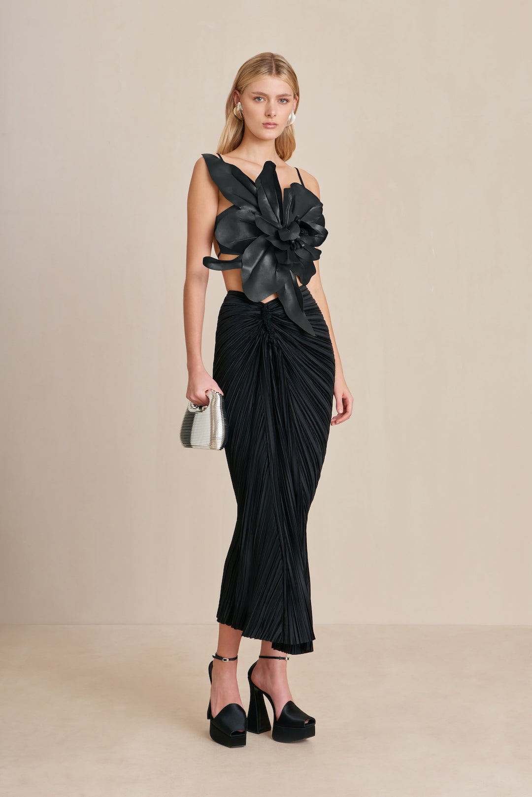 GABRIELA TOP - BLACK