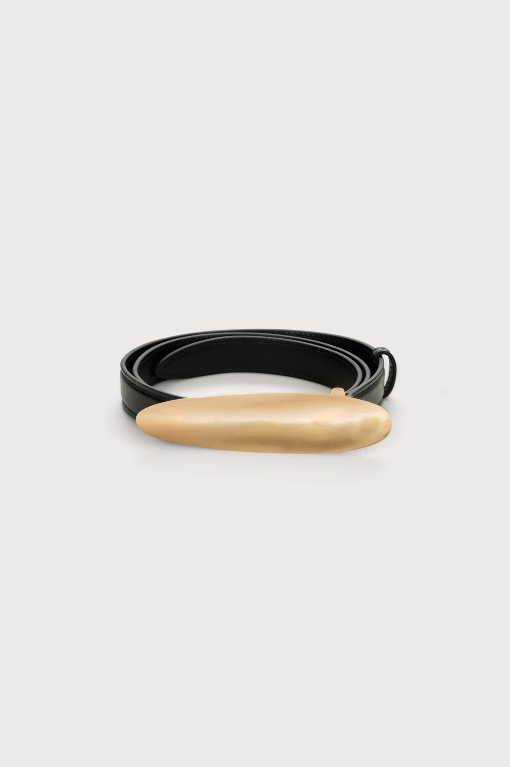 FIORE BELT - BLACK GOLD