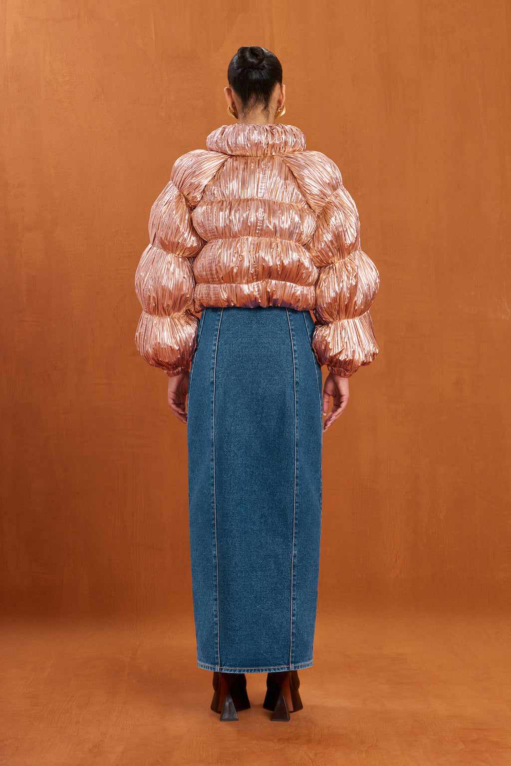 BOMBON PUFFER - ROSE GOLD