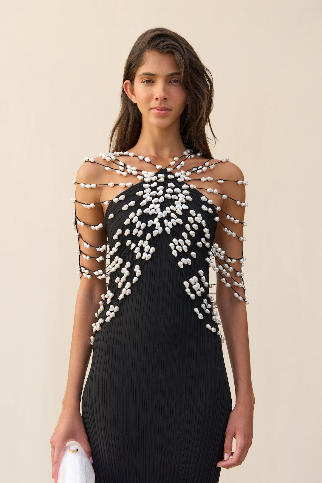 CECELIA KNIT DRESS - BLACK