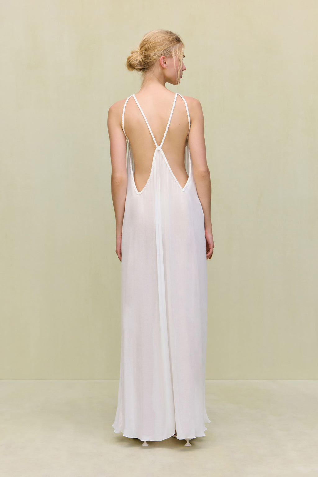 LORETTA COVER UP DRESS - OFF WHITE