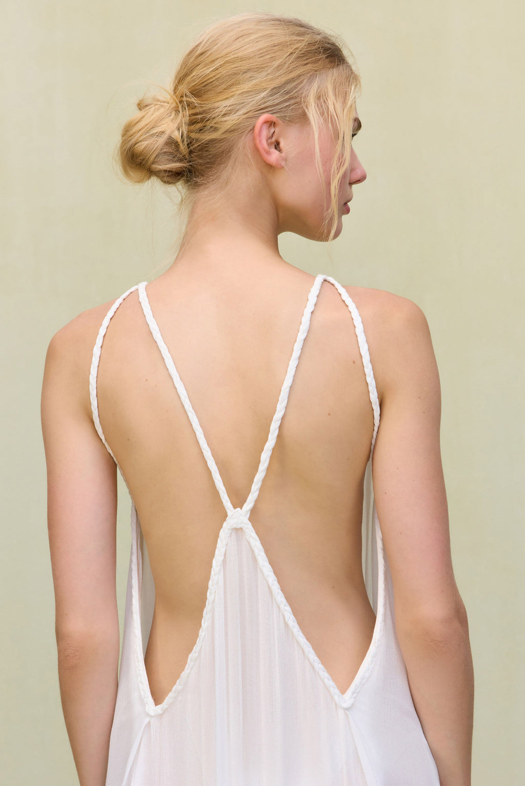 LORETTA COVER UP DRESS - OFF WHITE