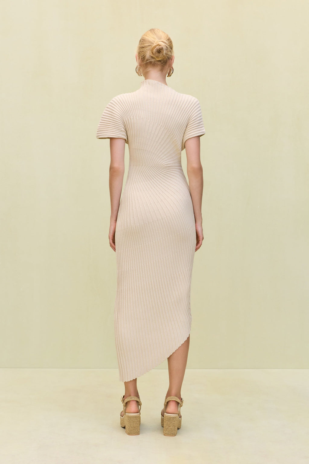 CHRYSTA KNIT DRESS - BEACH