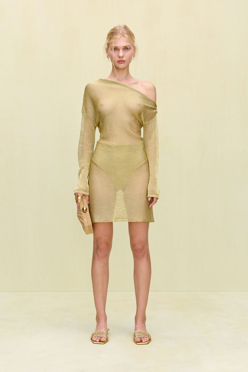 GAINES BIKINI BOTTOM - GOLD