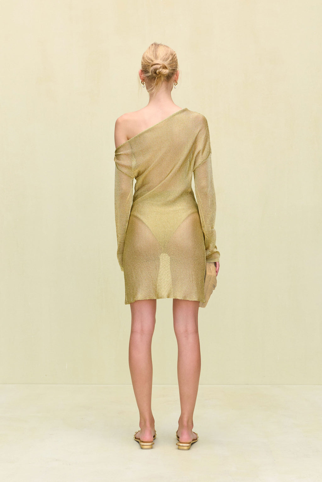 GAINES BIKINI BOTTOM - GOLD