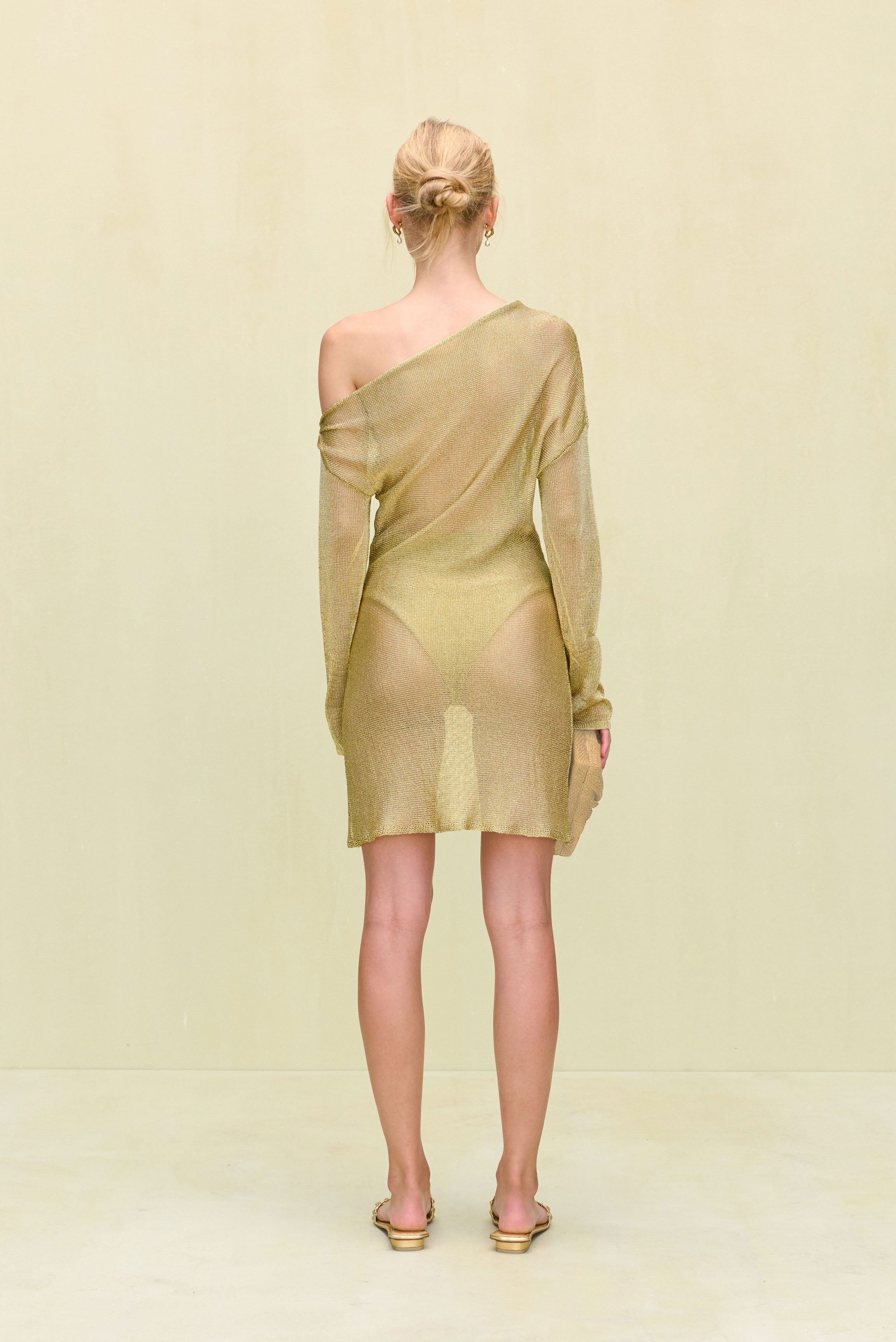 GAINES BIKINI BOTTOM - GOLD