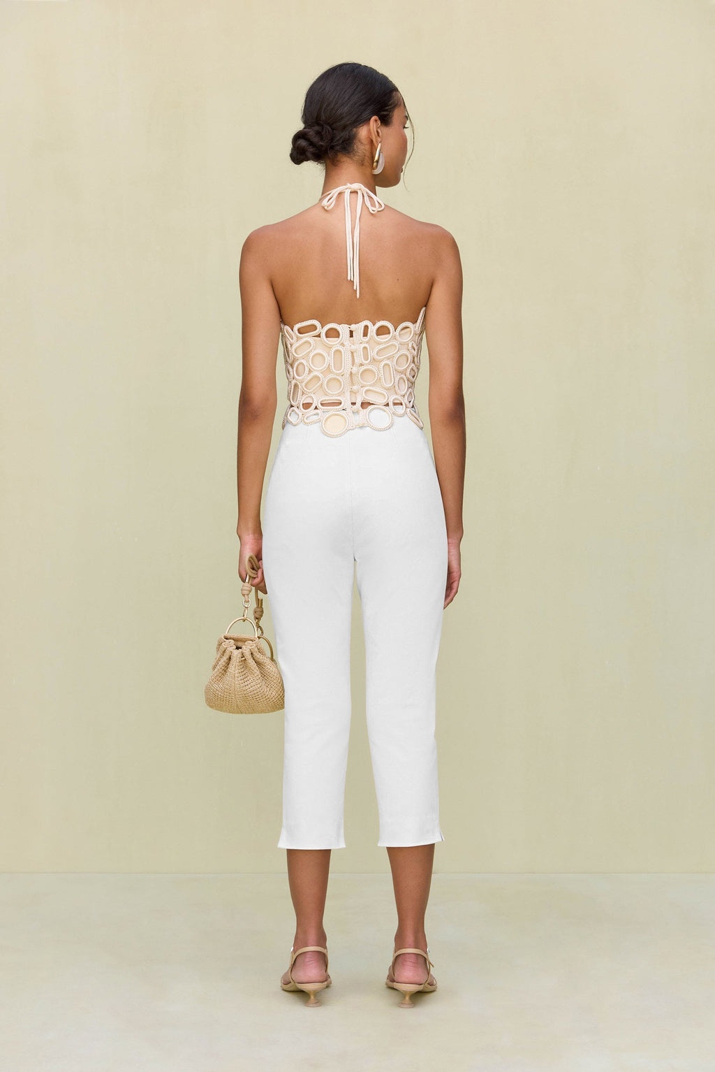 AMIR KNIT TOP - OFF WHITE