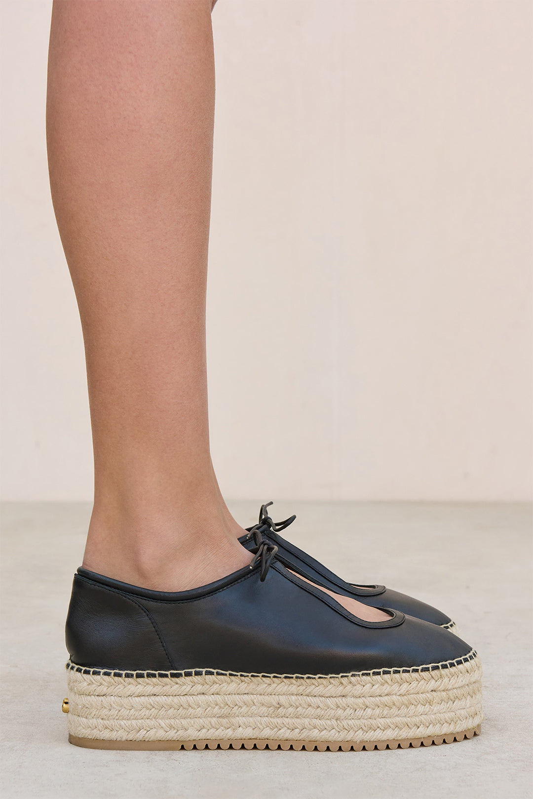 BERNICE ESPADRILLE - BLACK