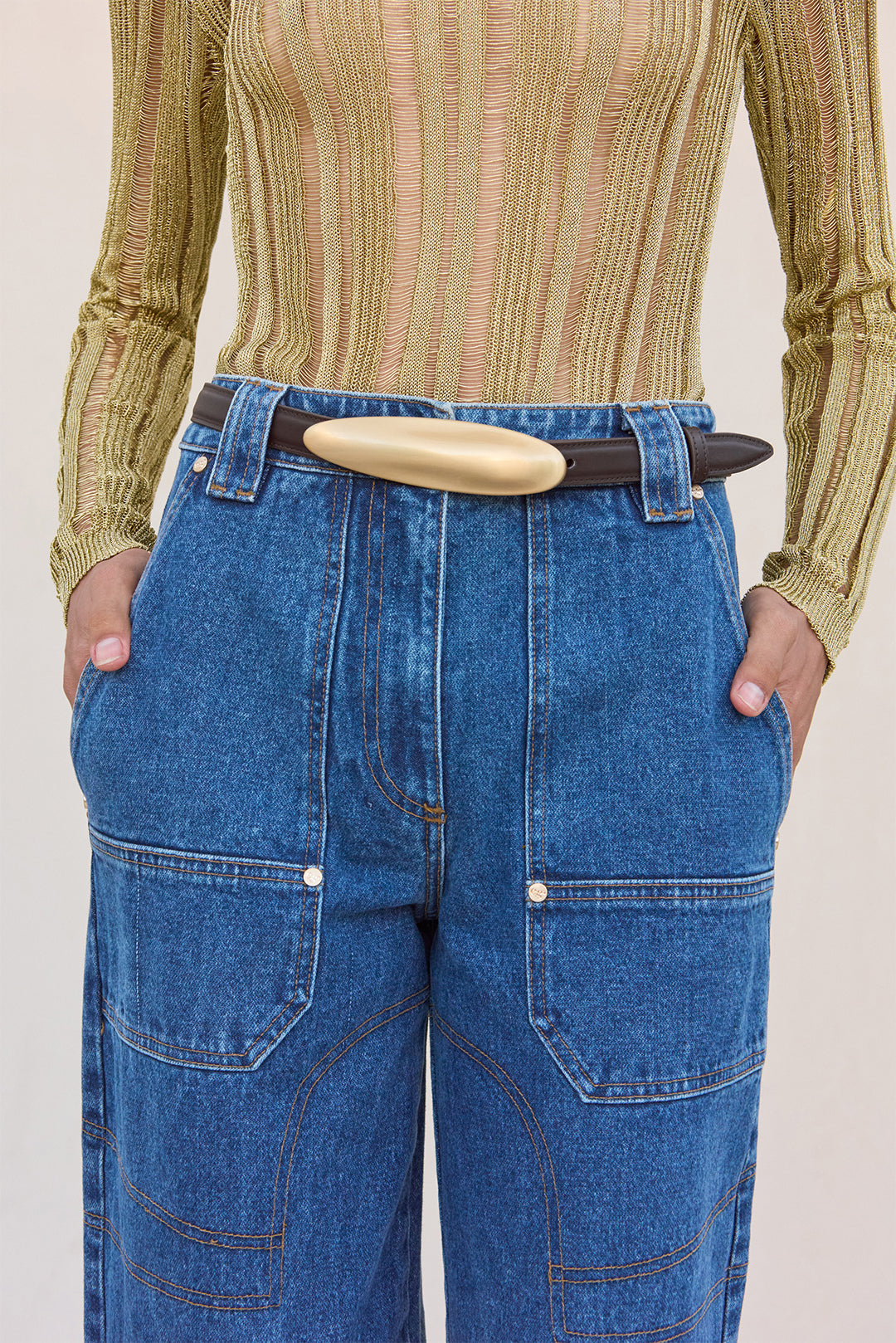 FIORE BELT - ESPRESSO