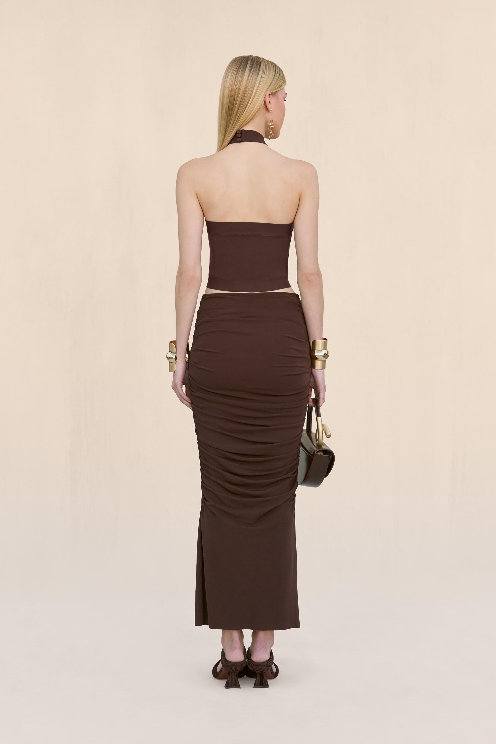 LOUISA KNIT TOP - JAVA