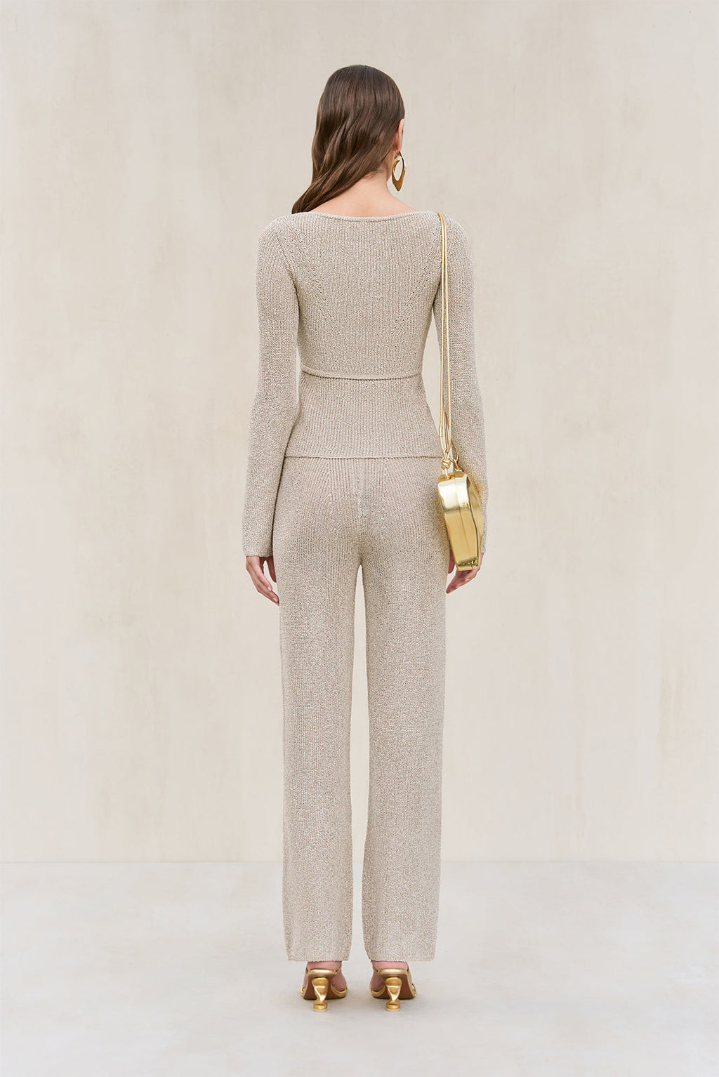 LAWENA KNIT PANT - BEACH