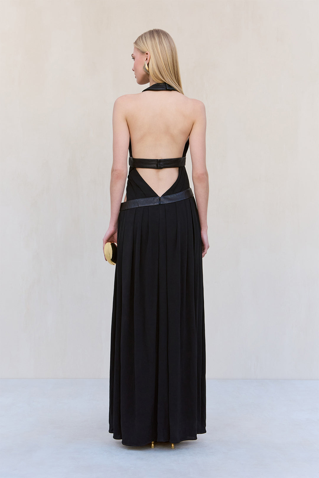 AKSHARA GOWN - BLACK