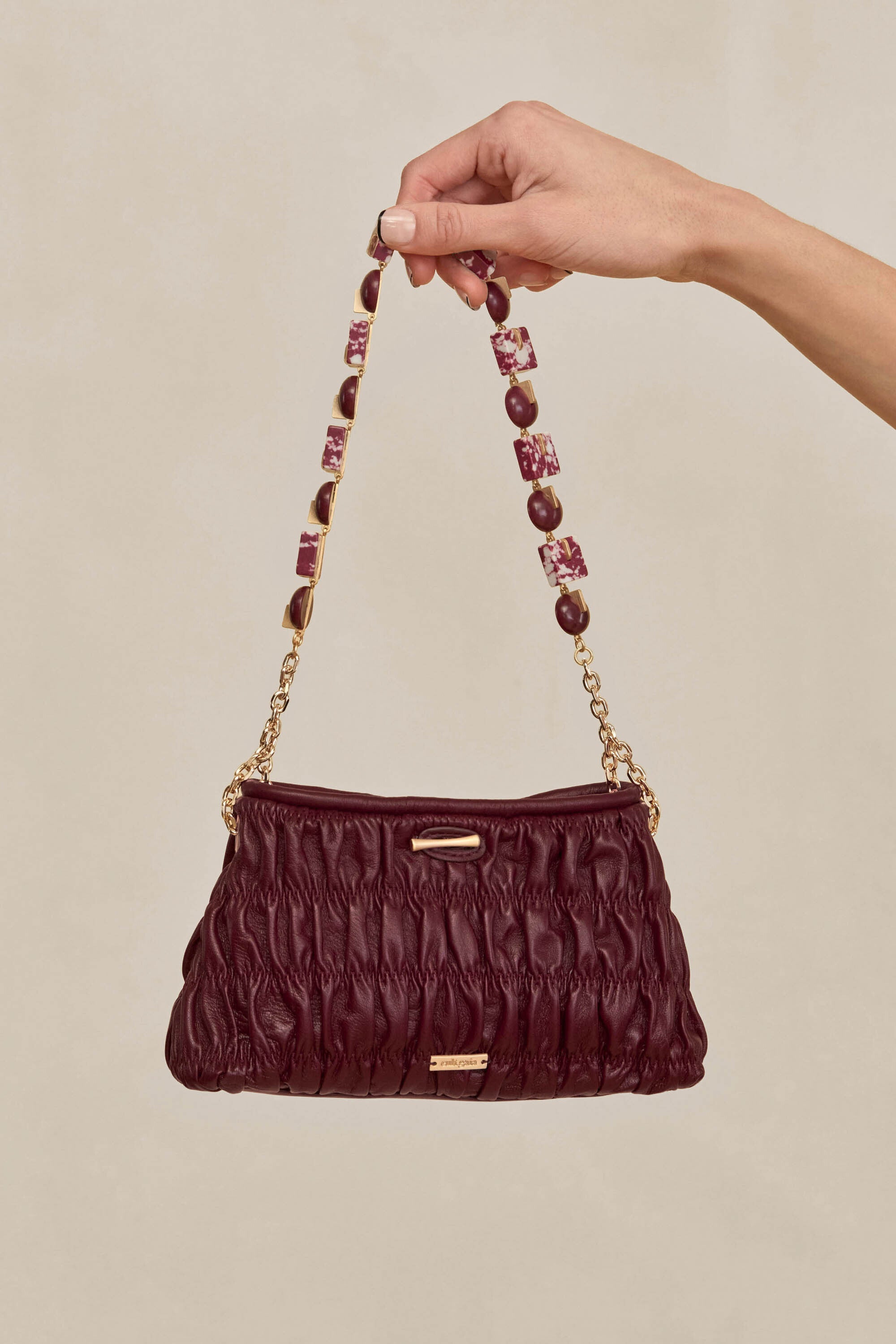 KIRAZ MINI BAG - CHIANTI