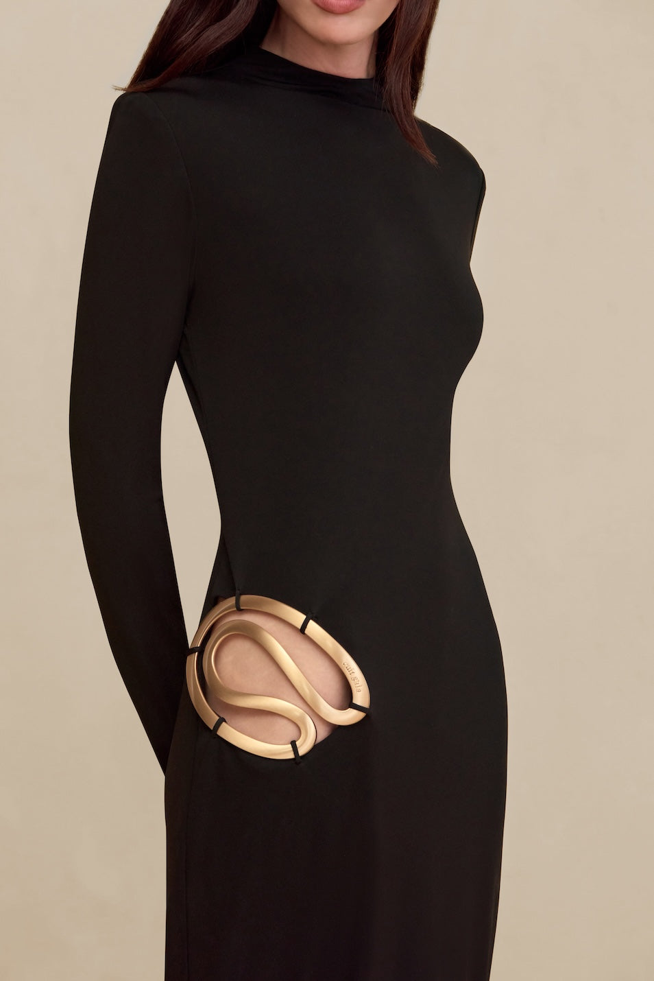 JACENTA GOWN - BLACK