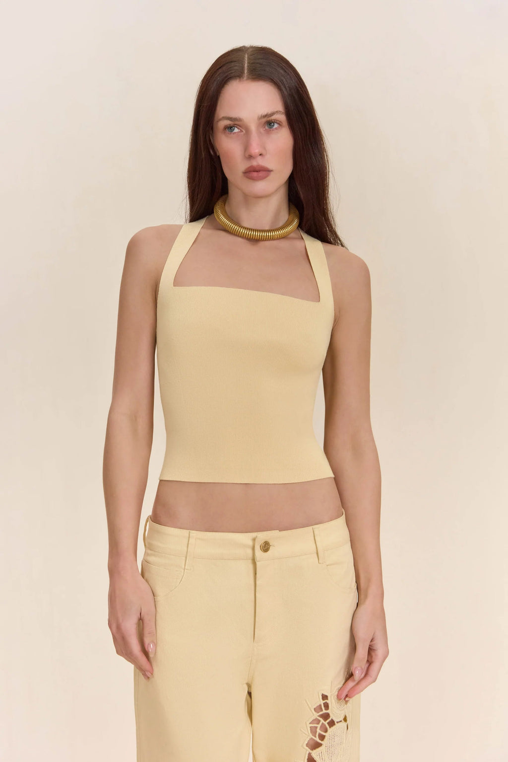 CRAWFORD KNIT TOP - TAPESTRY