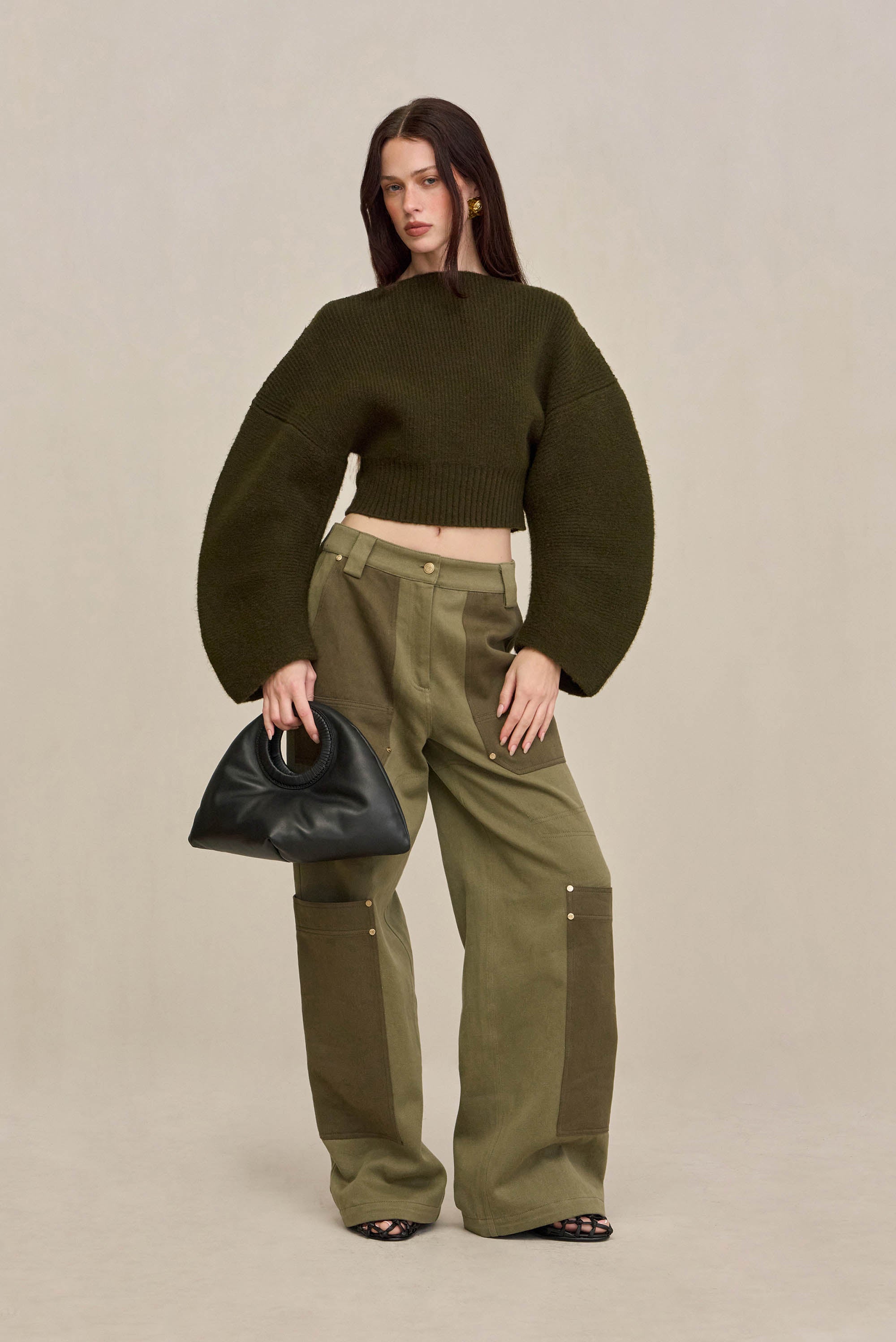 ELLA SWEATER - DEEP ROSEMARY