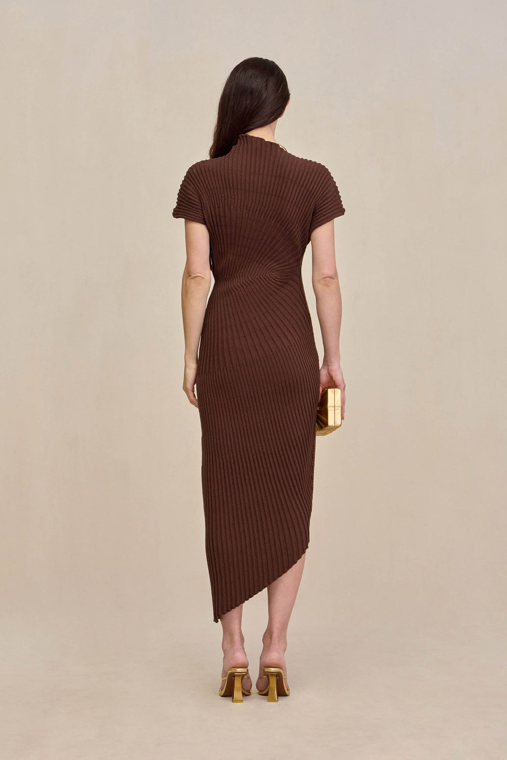 CHRYSTA KNIT DRESS - JAVA