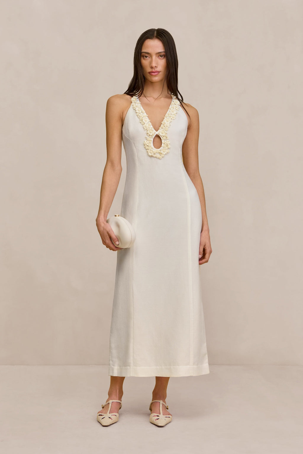 LENA DRESS - OFF WHITE