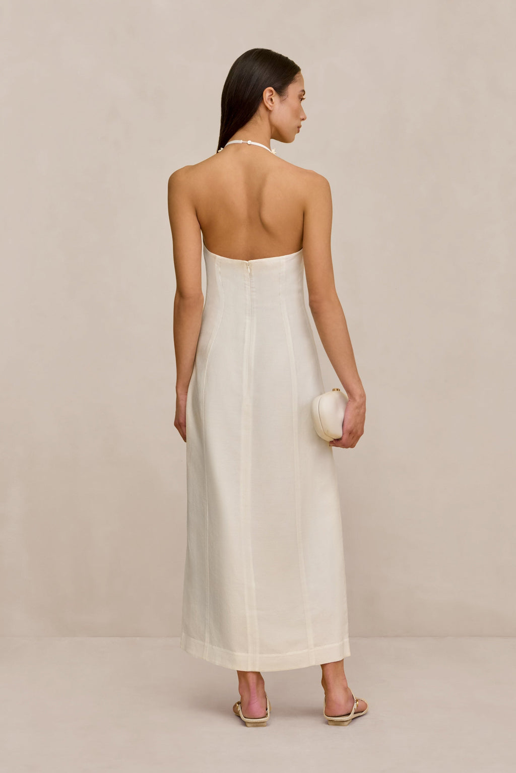 LENA DRESS - OFF WHITE