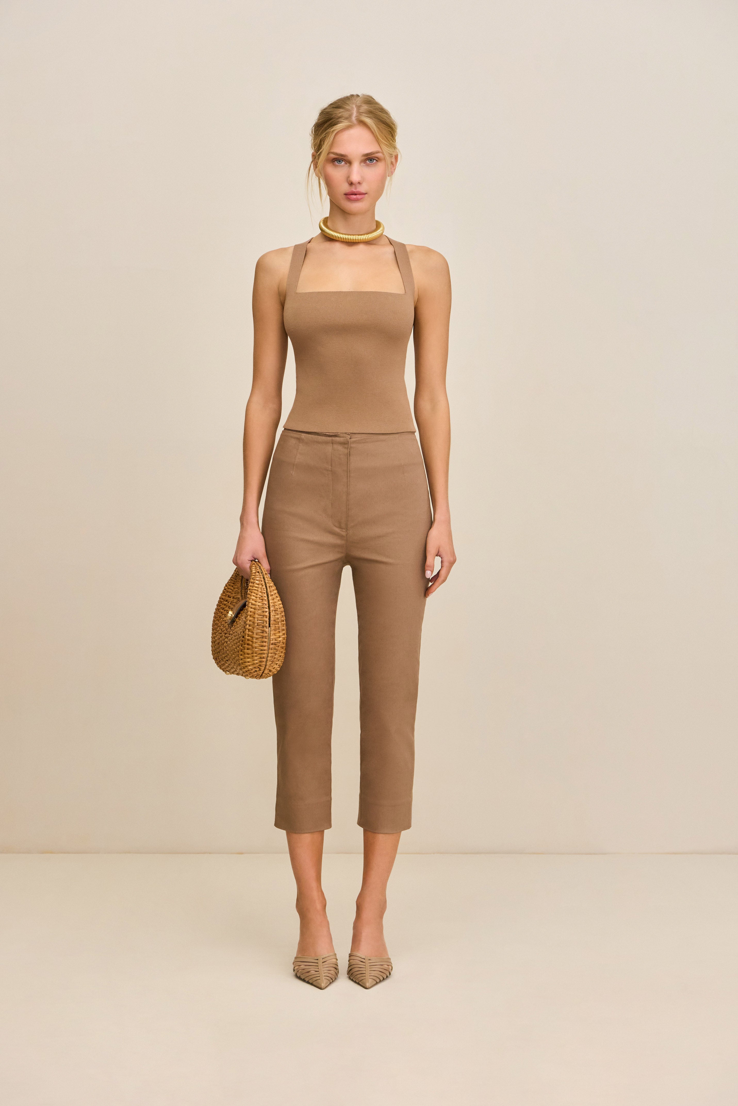 CRAWFORD KNIT TOP - MONTE