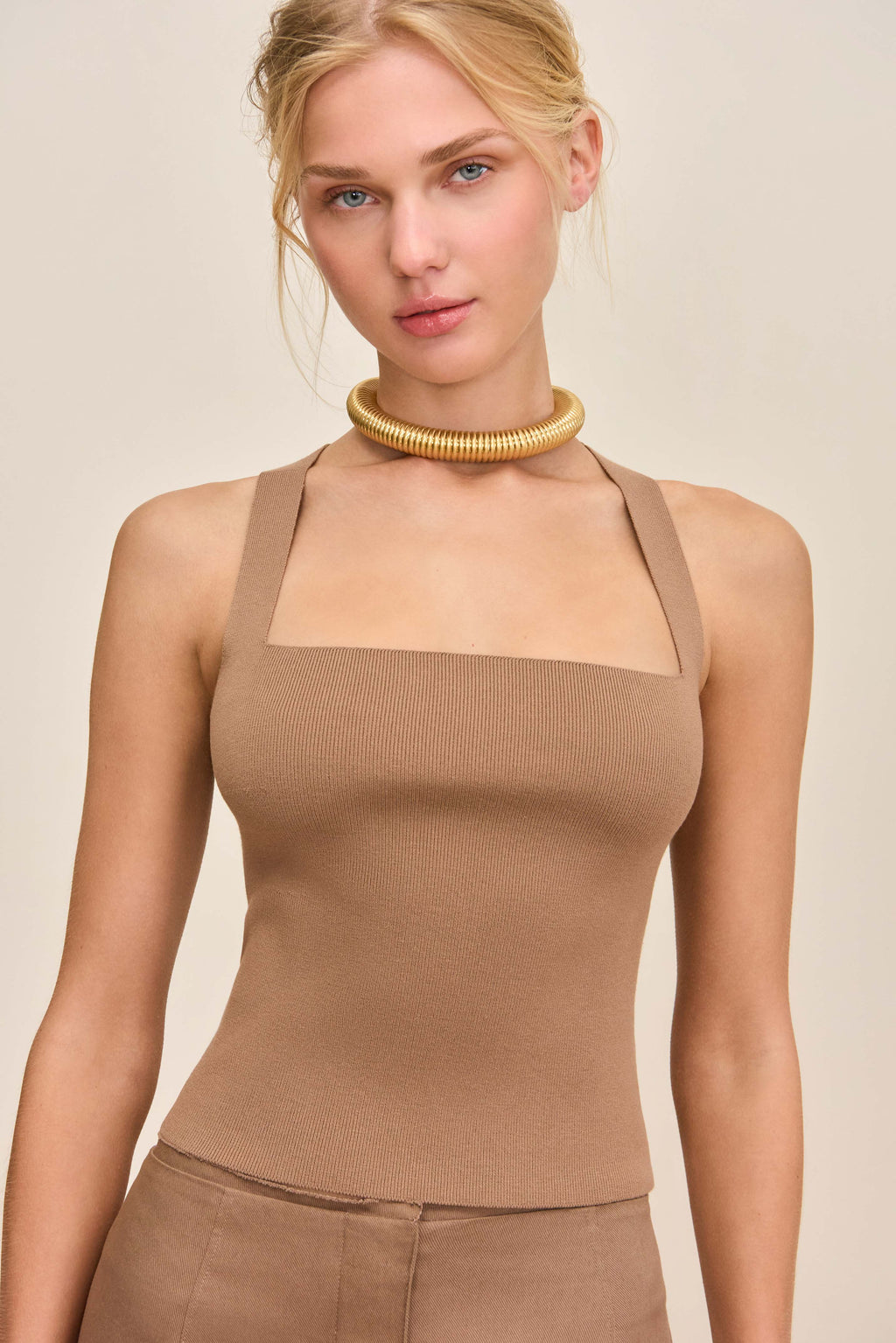 CRAWFORD KNIT TOP - MONTE