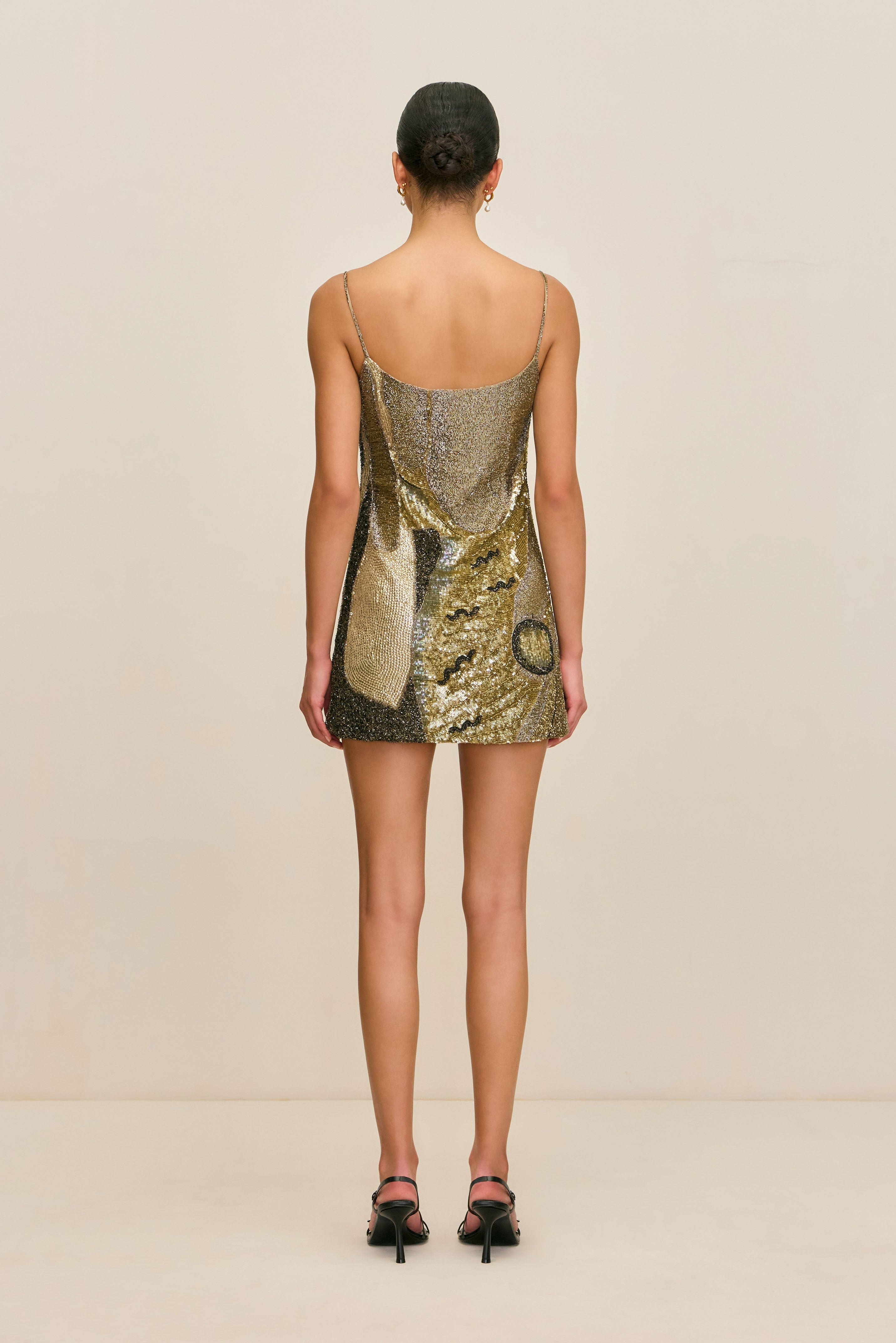 BEBE DRESS - PORTRAIT MULTI