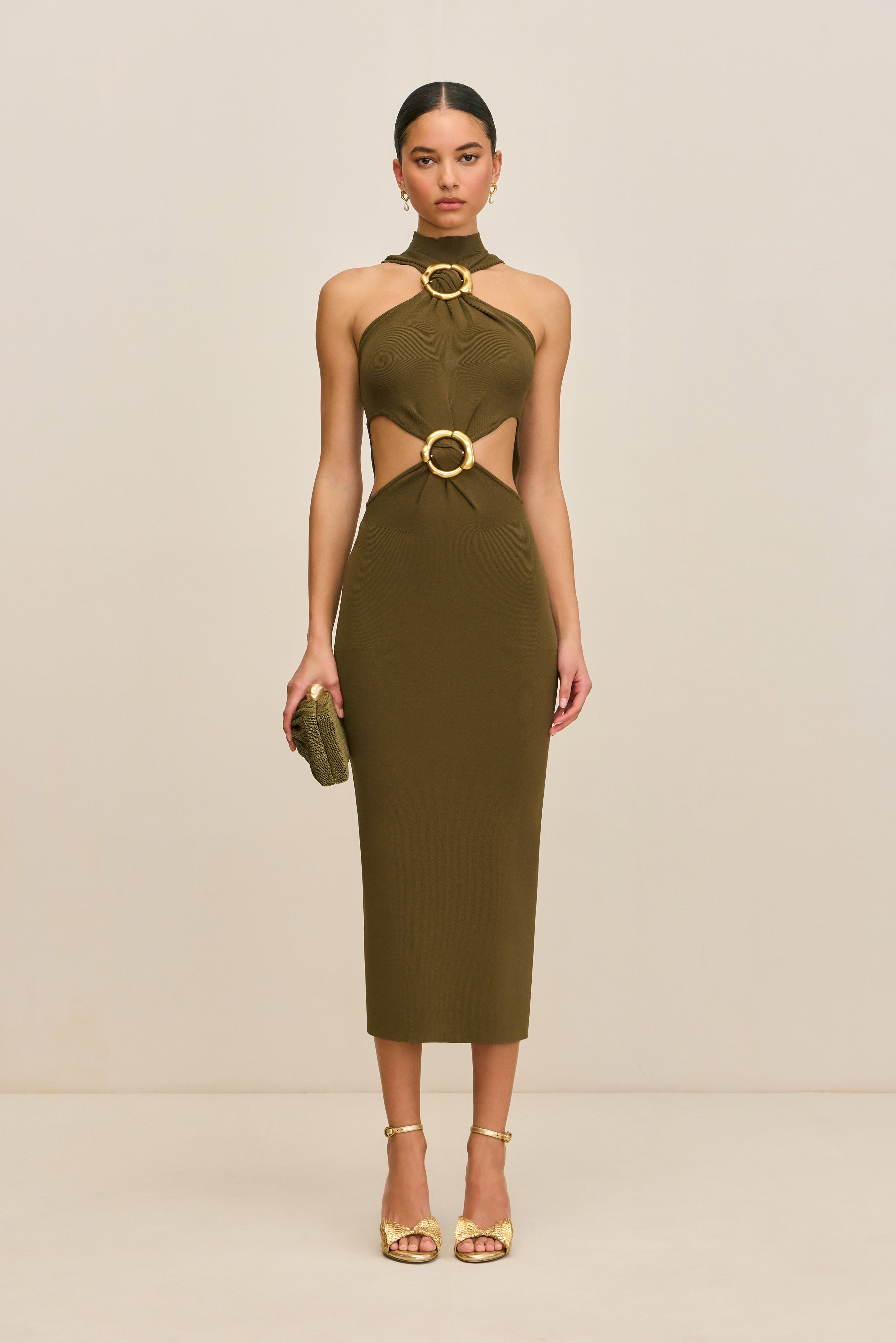 AMBAR KNIT DRESS - NYMPH