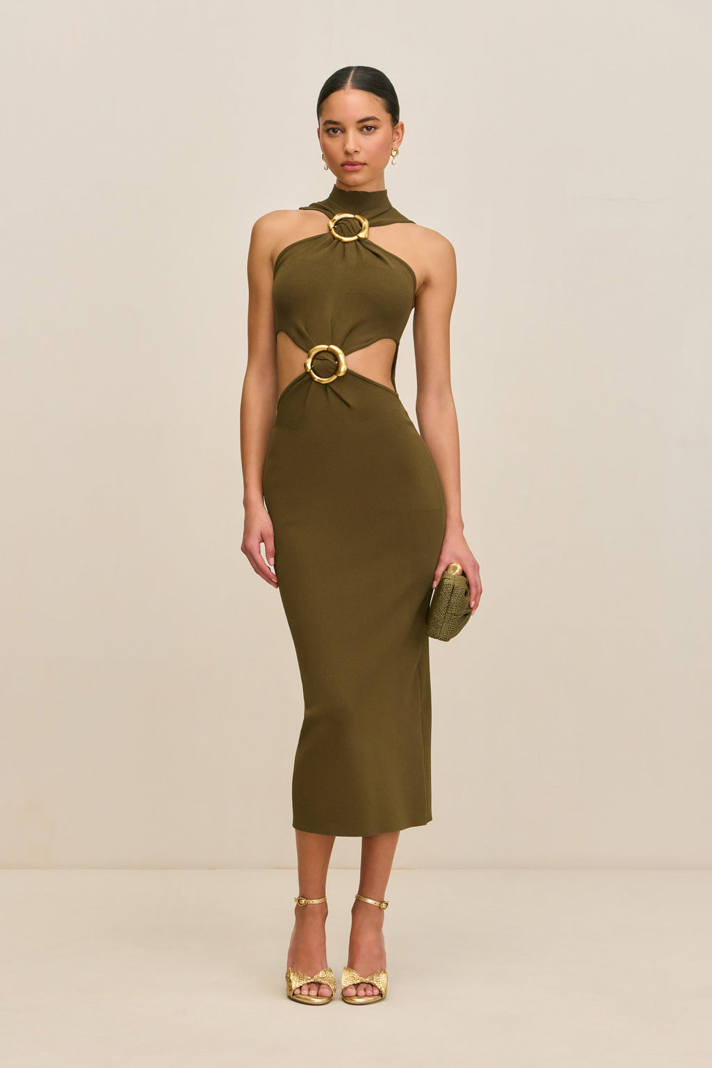 AMBAR KNIT DRESS - NYMPH