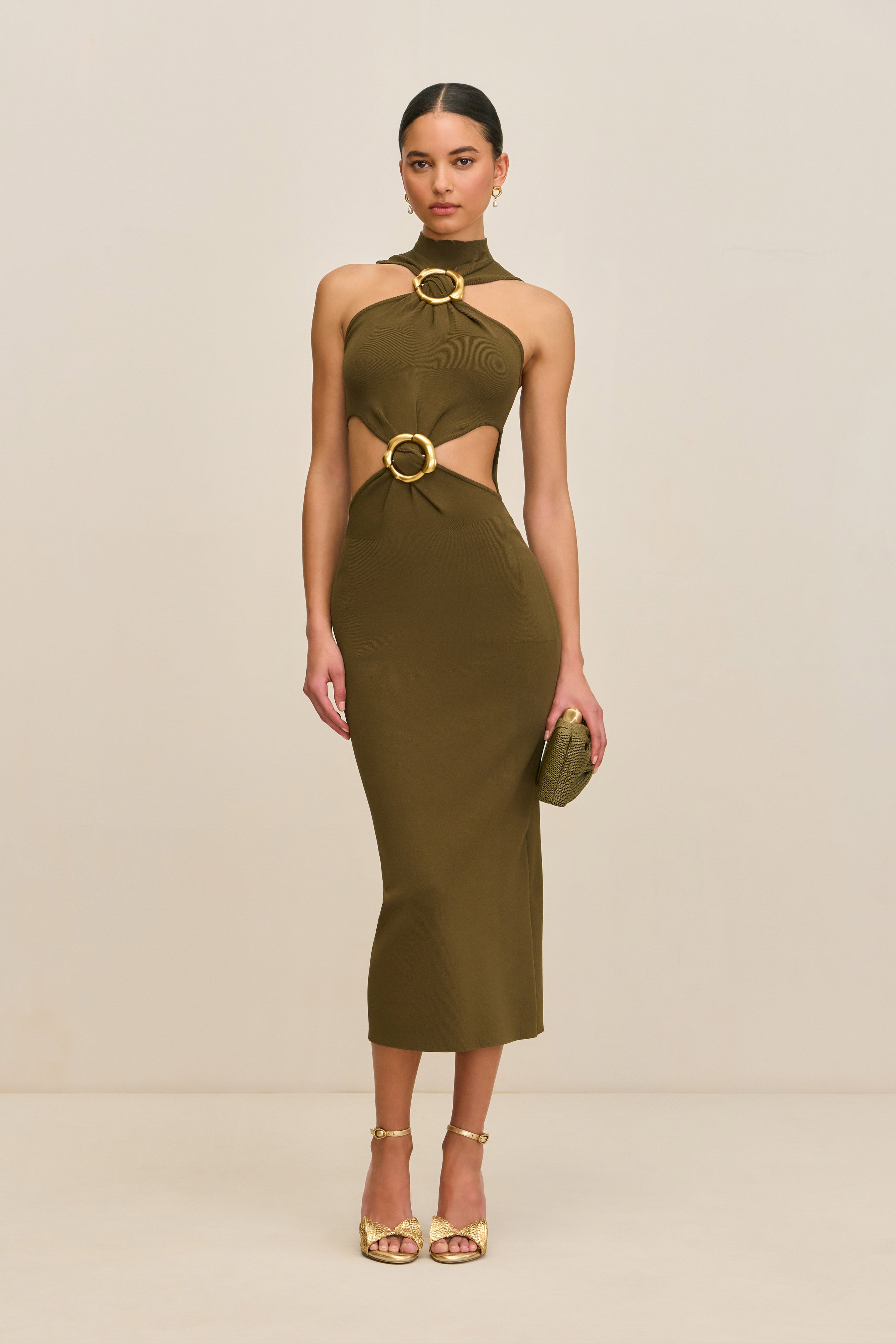 AMBAR KNIT DRESS - NYMPH