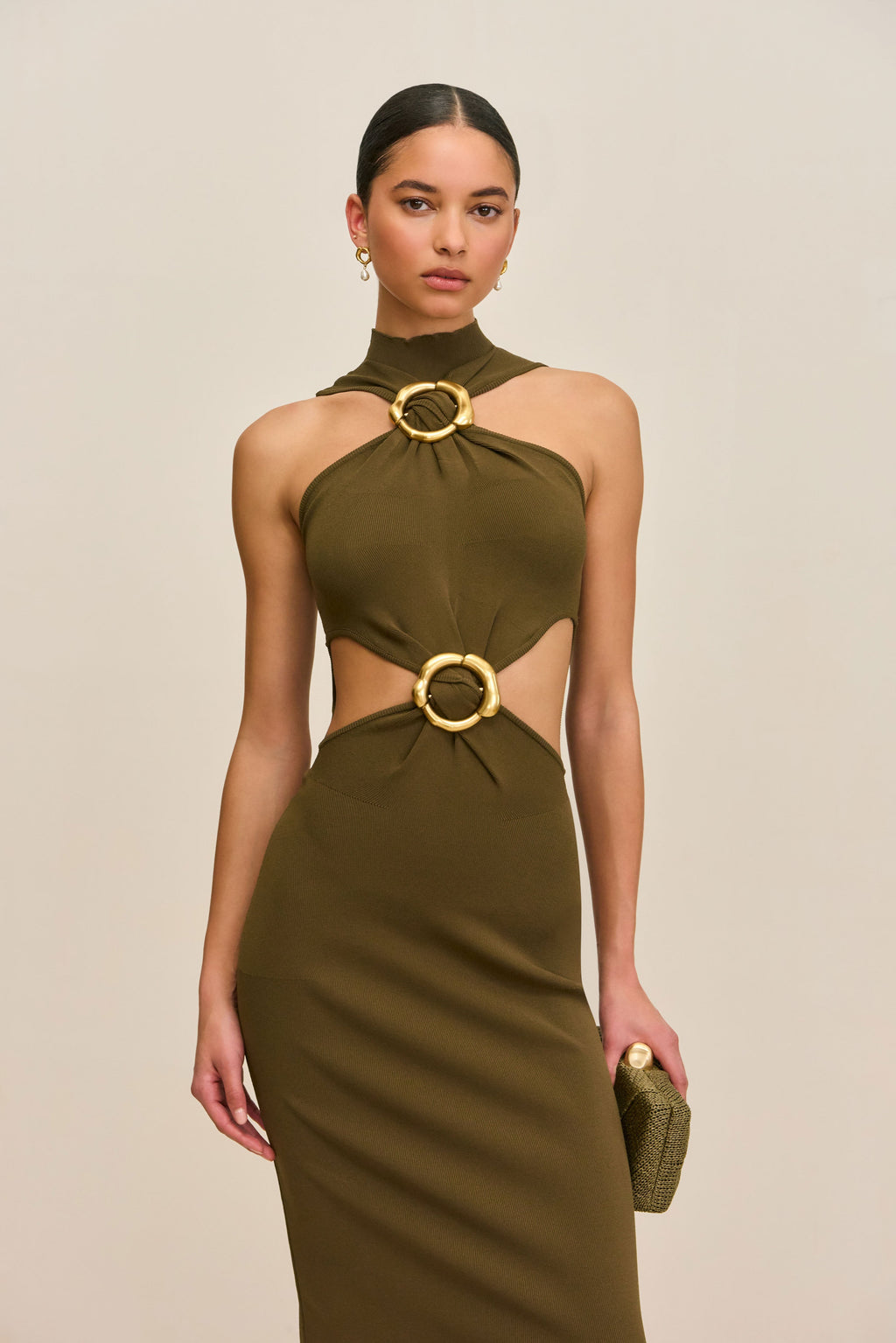 AMBAR KNIT DRESS - NYMPH