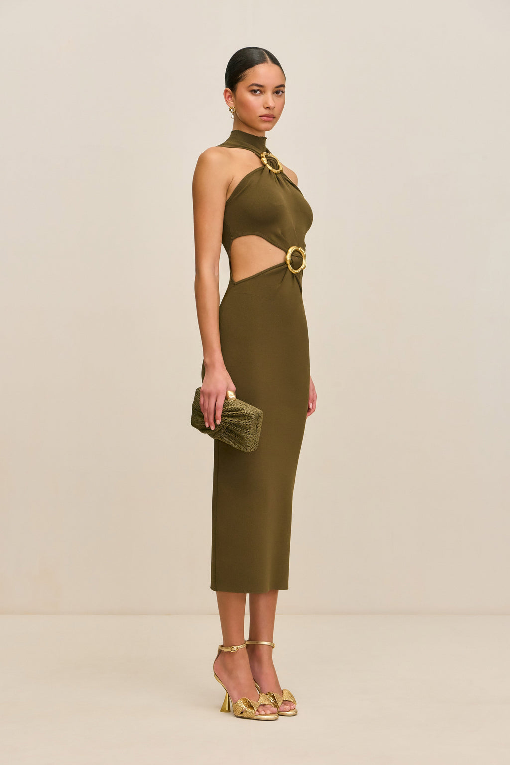 AMBAR KNIT DRESS - NYMPH