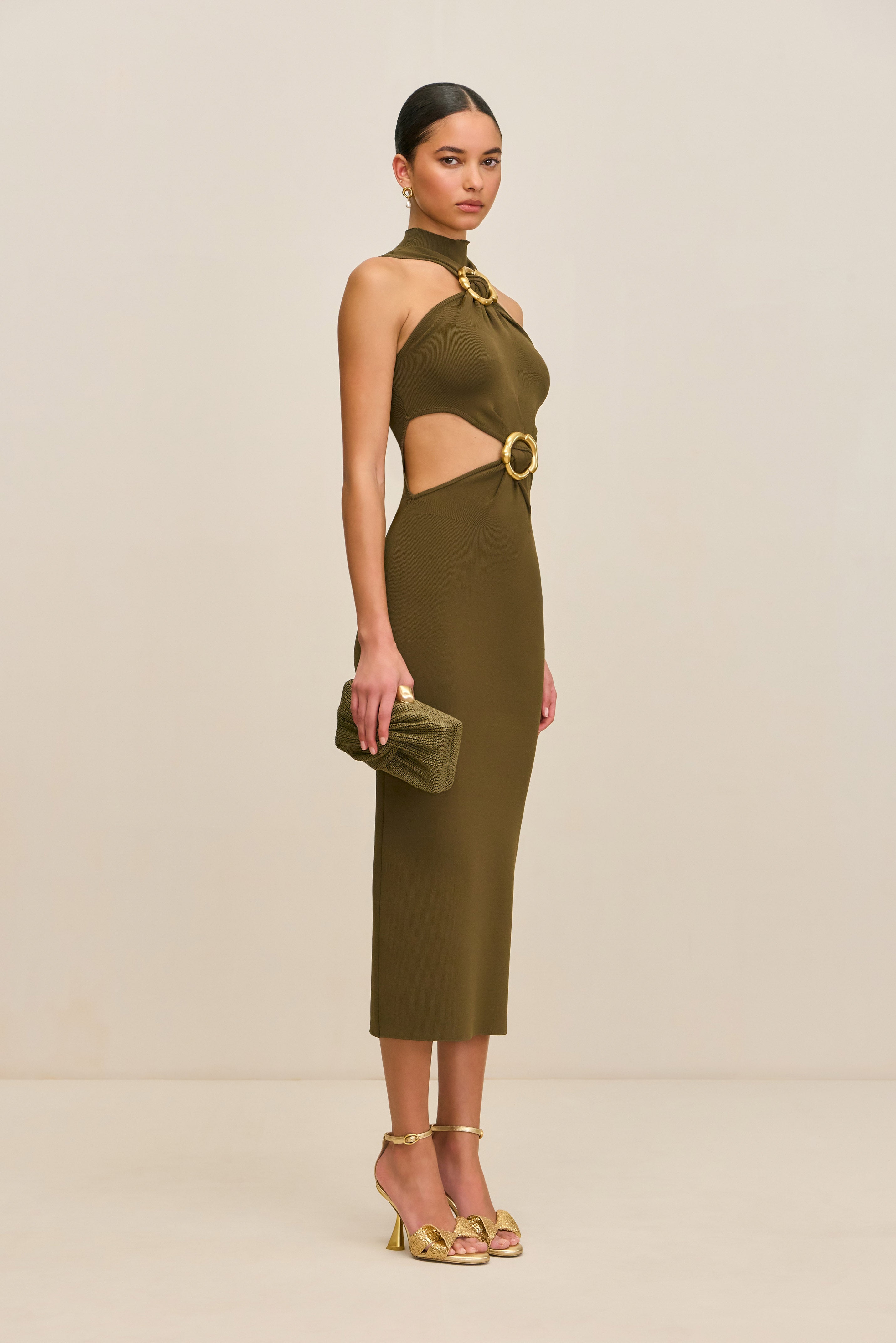 AMBAR KNIT DRESS - NYMPH