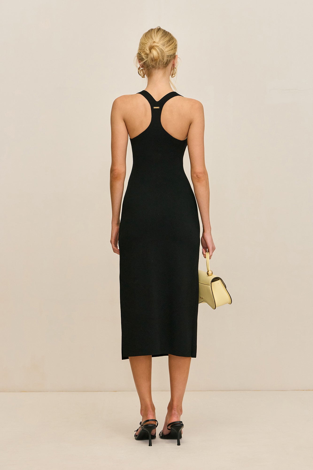 COLETTA KNIT DRESS - BLACK