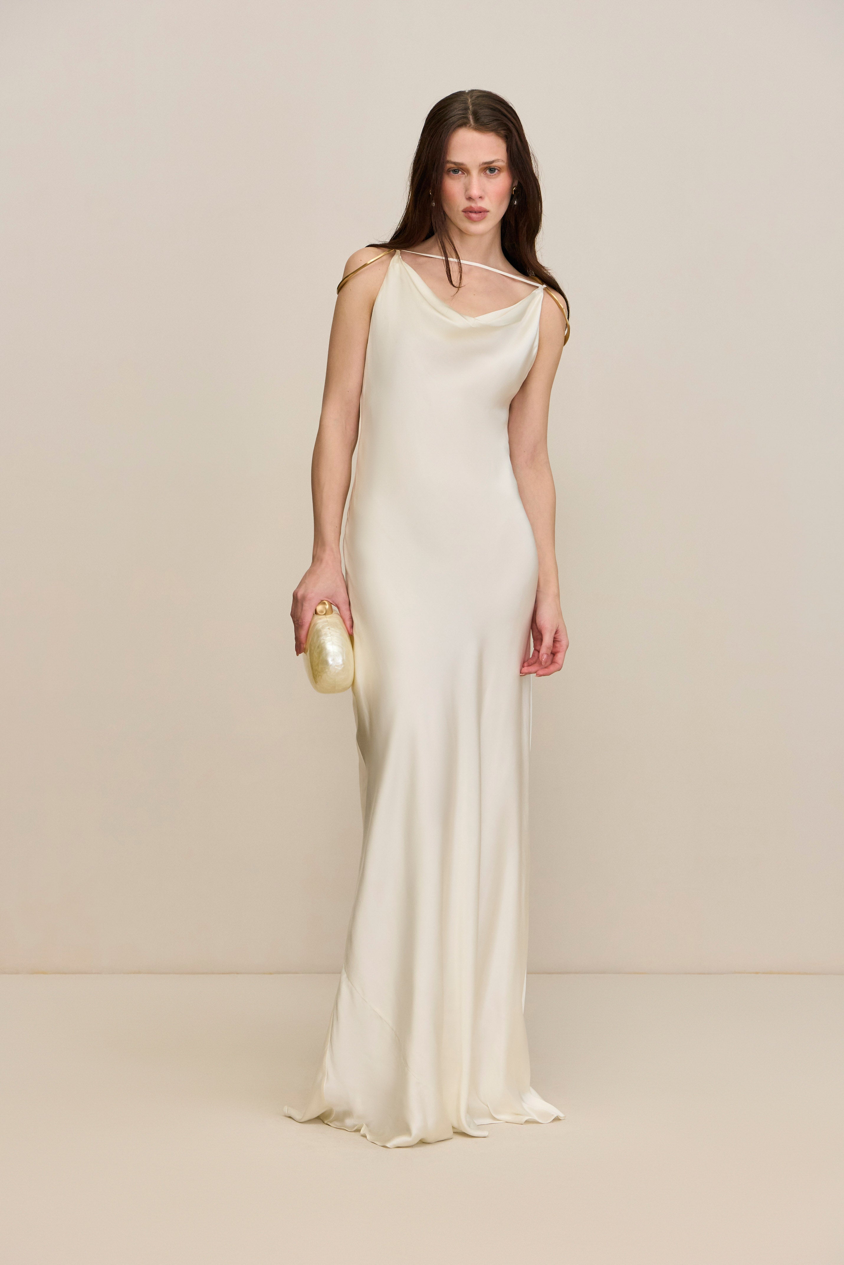 AZAELIA GOWN - OFF WHITE