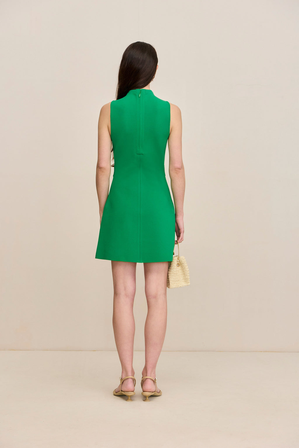 LILLIE KNIT DRESS - MALACHITE