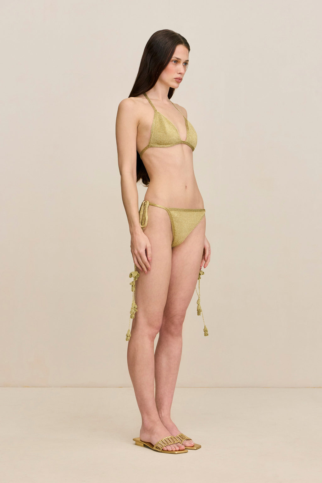 ALIA BIKINI TOP - GOLD