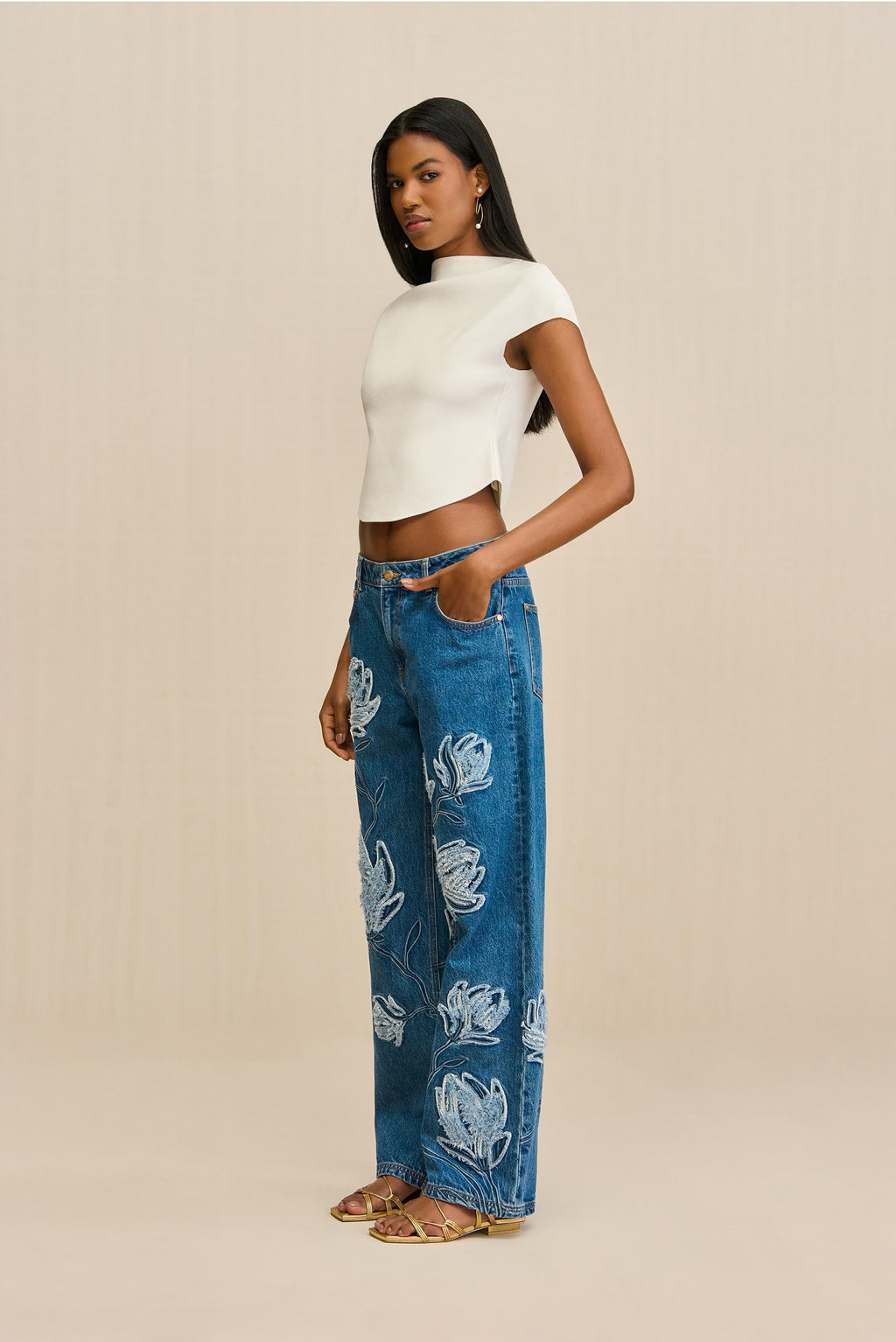 FLO JEAN - STONE WASH