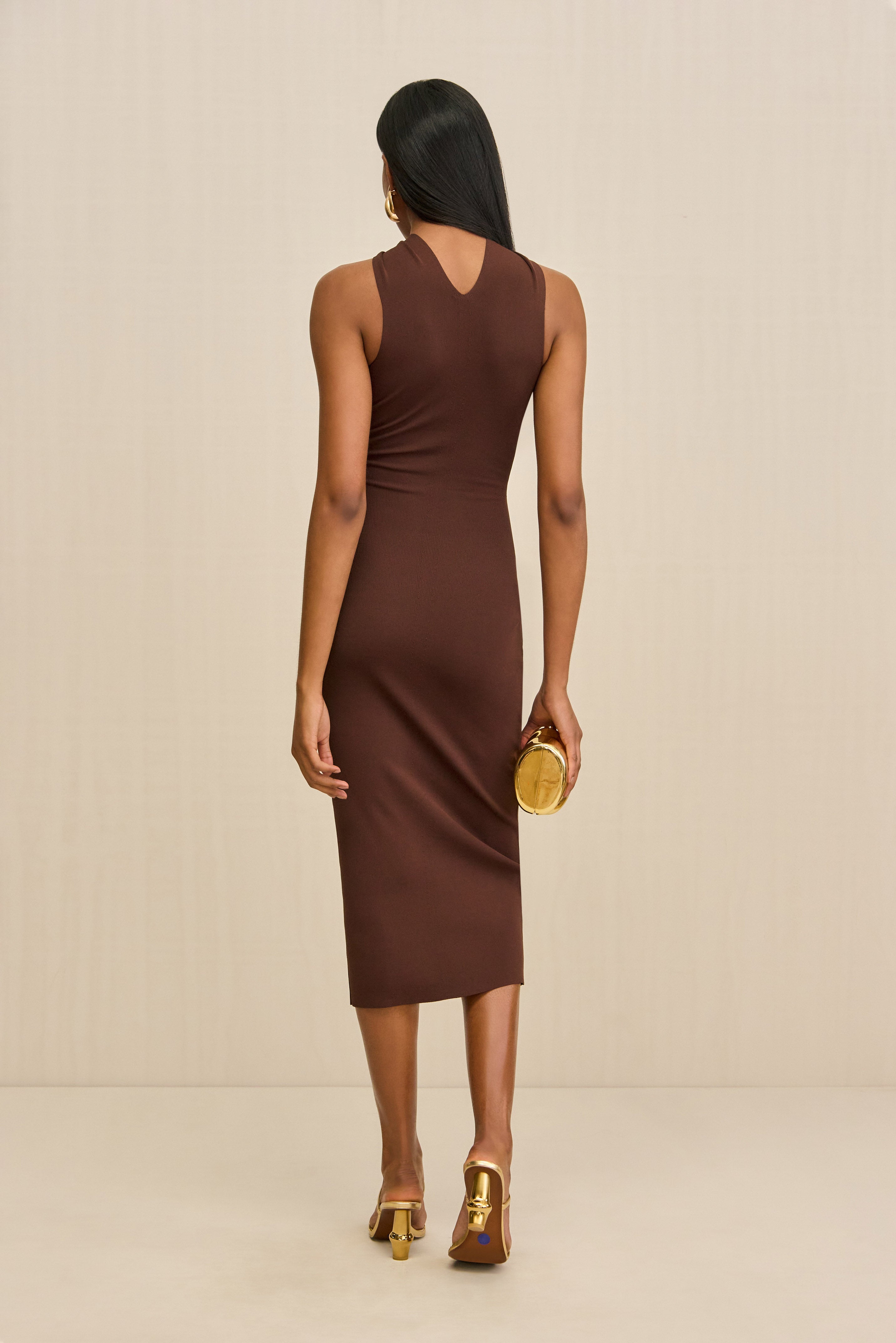 CRISTOS KNIT DRESS - JAVA