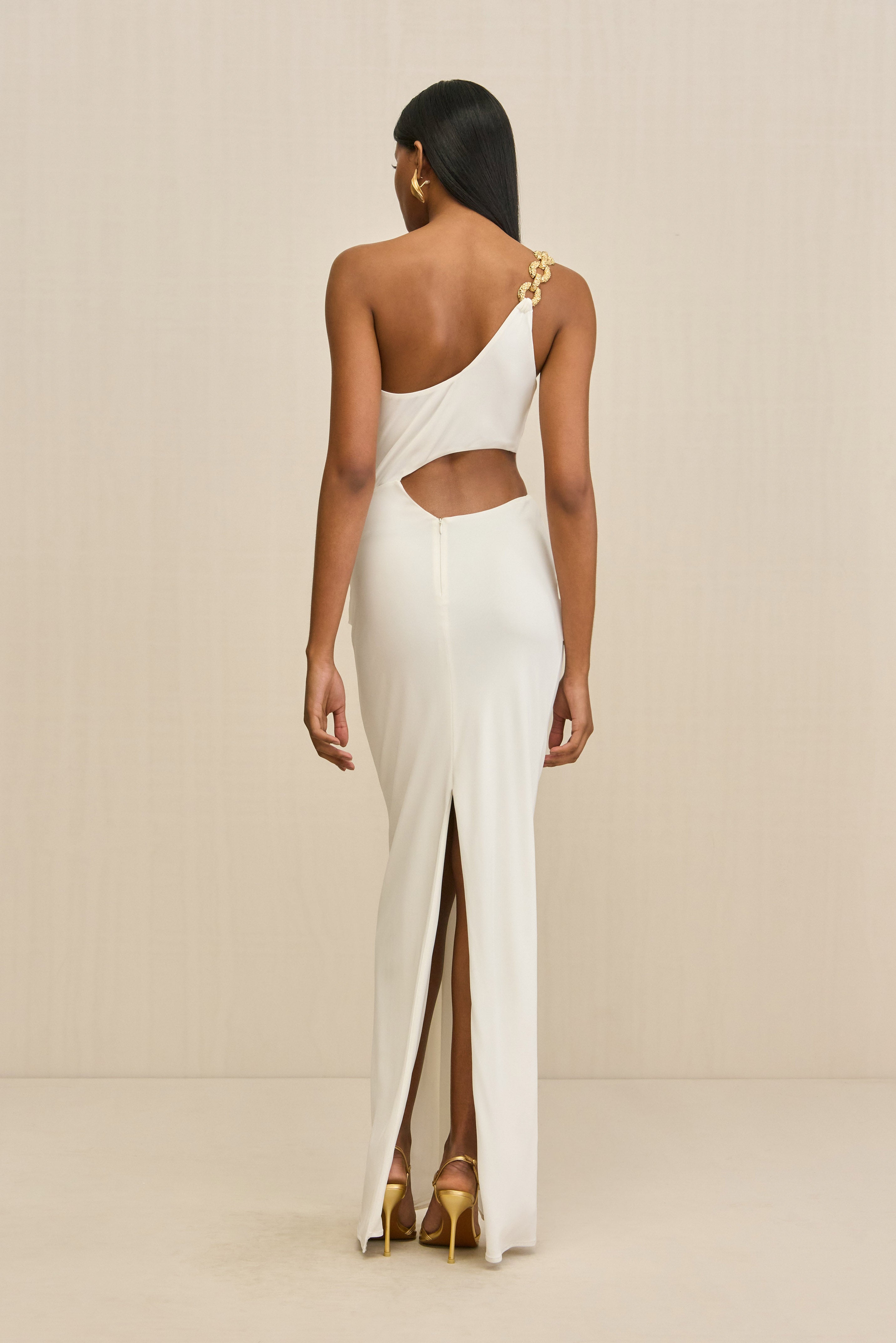 COBIE GOWN - OFF WHITE