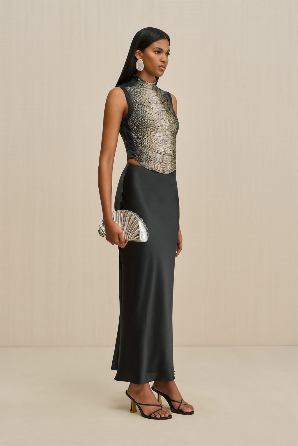 CHANTEL SKIRT - BLACK