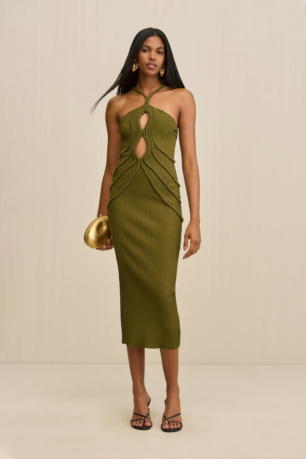 AVERY KNIT DRESS - SERPENT